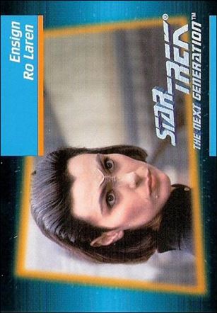 Star Trek: The Next Generation - Inaugural Edition (Base Set) card 16 Ensign Ro Laren