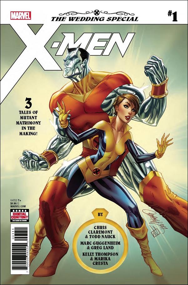 X-Men: The Wedding Special (2018) issue 1 J. Scott Campbell Cover