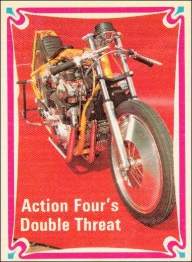 Choppers & Hot Bikes (Base Set) card 59 Action Four's Double Threat