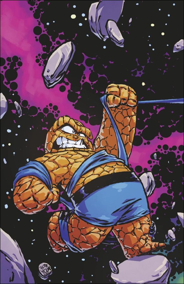 Fantastic Four (2025) issue 1-V Skottie Young Virgin 1:25 Cover (Second Printing)