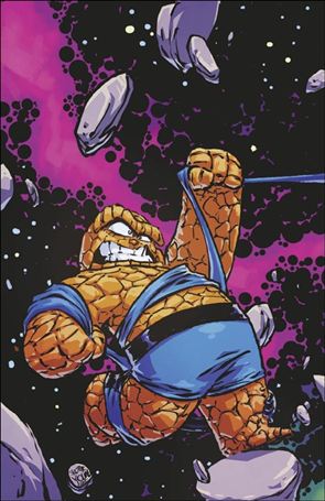 Fantastic Four (2025) issue 1-V Skottie Young Virgin 1:25 Cover (Second Printing)