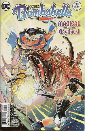DC Comics Bombshells  issue 30 Laura Braga Cover