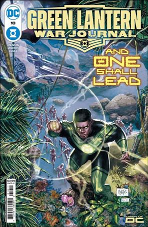 Green Lantern: War Journal issue 10 Montos Cover