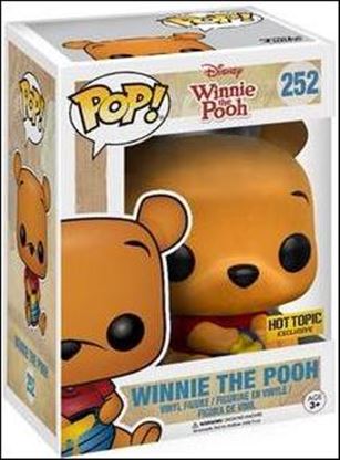 POP! Disney figure 252-B Winnie the Pooh (Flocked) Hot Topic