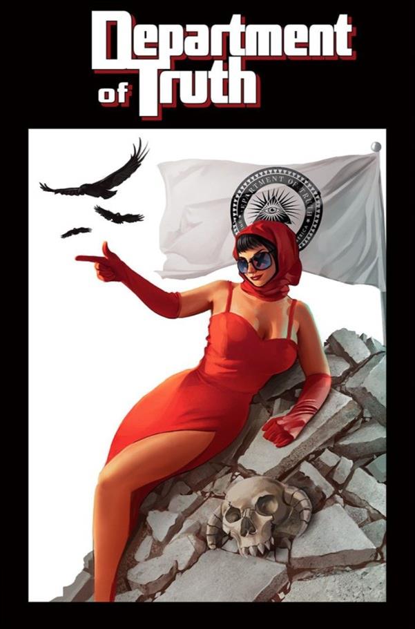 Department of Truth issue 25-F Anna Marcano Retailer Exclusive Homage Cover