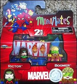 Marvel Minimates (Exclusives) figure 92 Rictor and Boomer