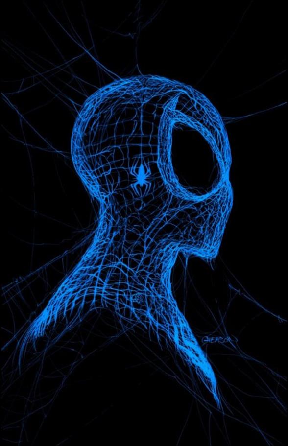 Amazing Spider-Man (2018) issue 55-I Patrick Gleason Blue Virgin Cover (3rd Printing)