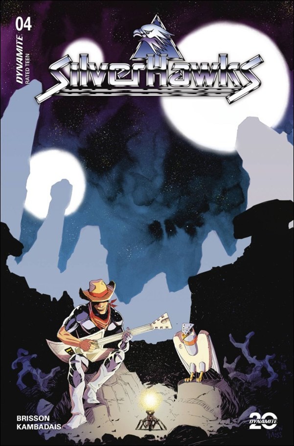Silverhawks (2025) issue 4-E Drew Moss Cover