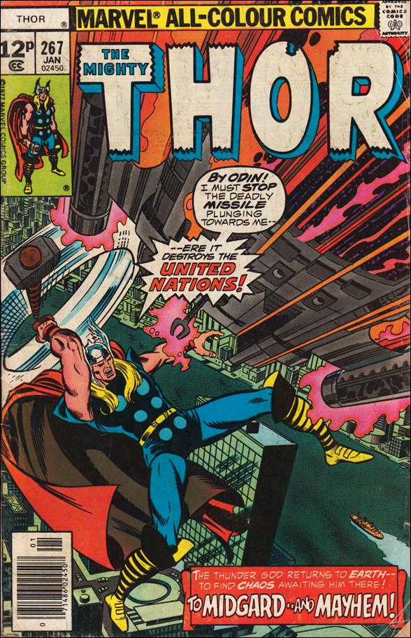 Thor (1966) issue 267-B UK Price Cover