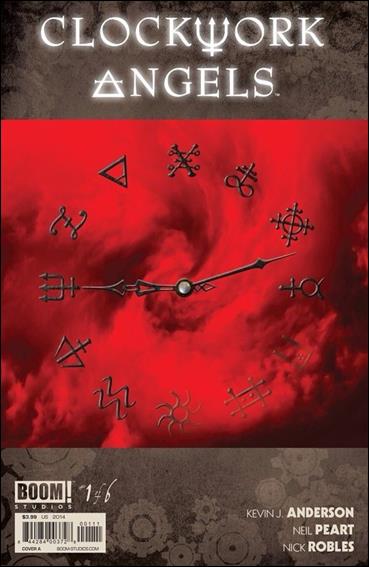 Clockwork Angels issue 1 Hugh Syme "Clock" Cover