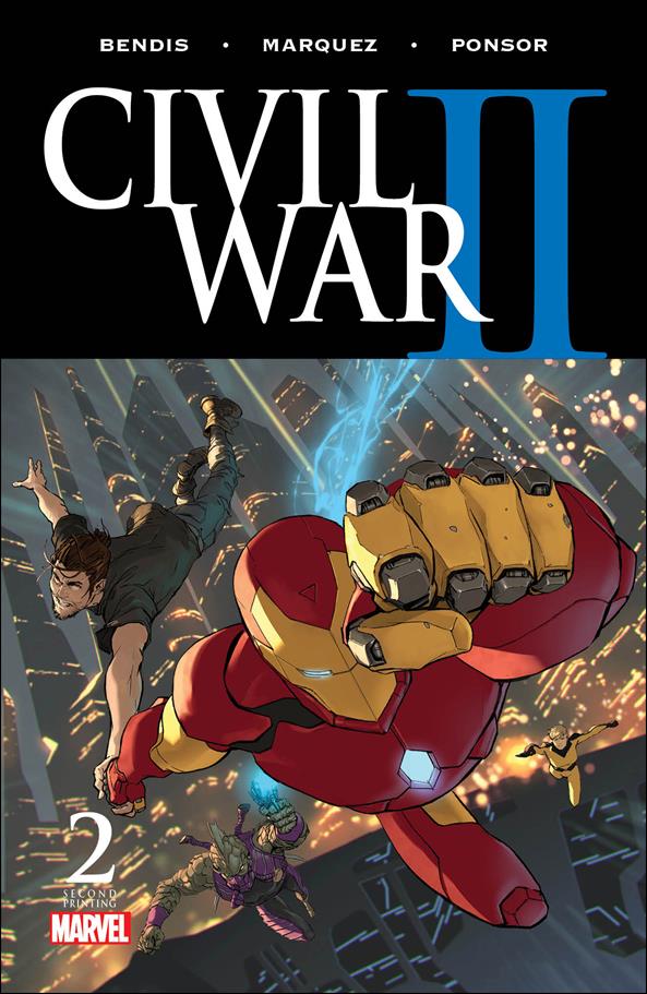 Civil War II issue 2-F Marko Djurdjevic Cover (Second Printing)