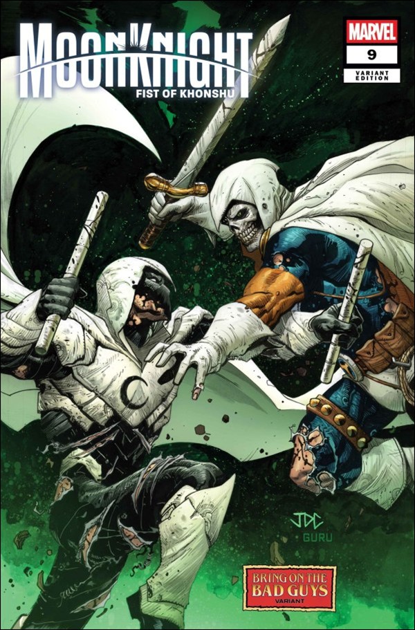 Moon Knight: Fist of Khonshu issue 9-B Joshua Cassara "Bring on the Bad Guys" Cover