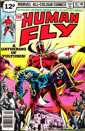 Human Fly issue 18-B UK Price Cover