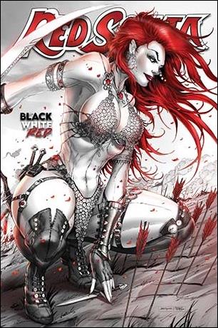 Red Sonja: Black White Red issue 1-T Jamie Tyndall Cover 1/200