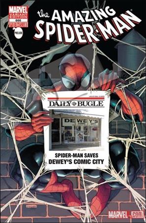 Amazing Spider-Man (1963) issue 666-NP Dewey's Comic City Daily Bugle Cover