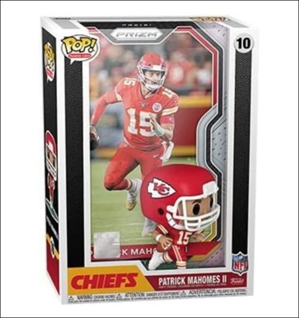 Pop! Trading Cards figure 10 Patrick Mahomes II