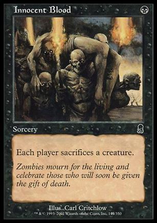 Magic the Gathering: Odyssey (Base Set) card 145 Innocent Blood