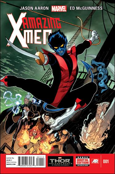 Amazing X-Men (2014) issue 1 Ed McGuinness Wraparound Cover
