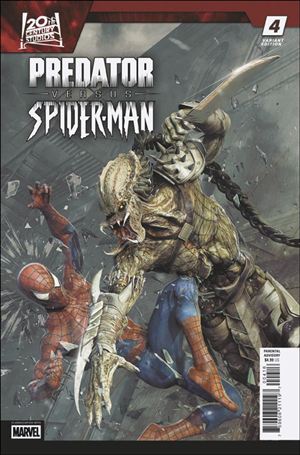 Predator vs. Spider-Man issue 4-C Björn Barends 1:25 Cover