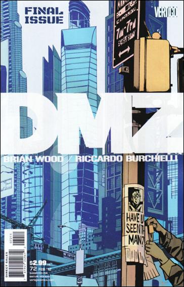 DMZ issue 72 JP Leon Cover