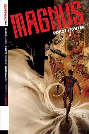 Magnus Robot Fighter (2014) issue 9 Jonathan Lau Cover