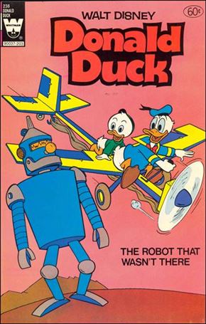 Walt Disney's Donald Duck (1952) issue 238-B White Logo