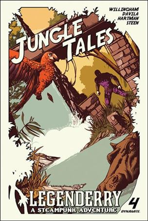 Legenderry: A Steampunk Adventure issue 4-D Johnny Desjardins 1:100 Travelogue Cover