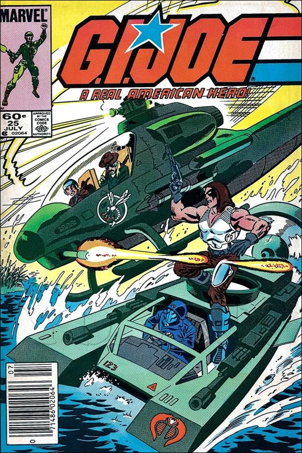 G.I. Joe: A Real American Hero issue 25-C Newsstand Cover