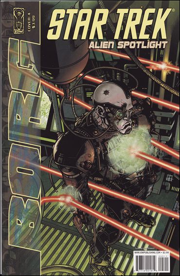 Star Trek: Alien Spotlight: Borg issue 1 Zach Howard Standard Cover