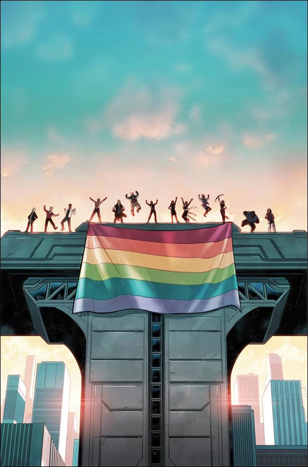 Teen Titans Academy issue 4-C Pride Month Cardstock Cover