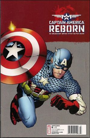 Captain America: Reborn issue 6-E Newsstand Edition / Price Variant