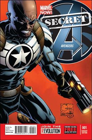 Secret Avengers (2013) issue 1-C Joe Quesada 1:100 Cover