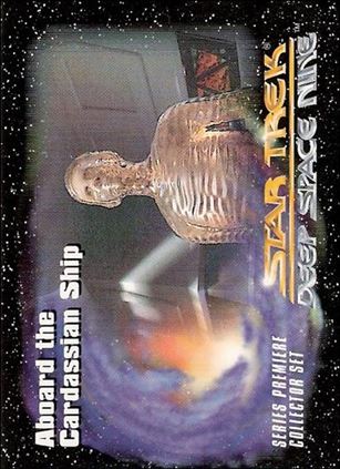 Star Trek: Deep Space Nine Series Premiere (Base Set) card 16 Aboard The Cardassian Ship 
