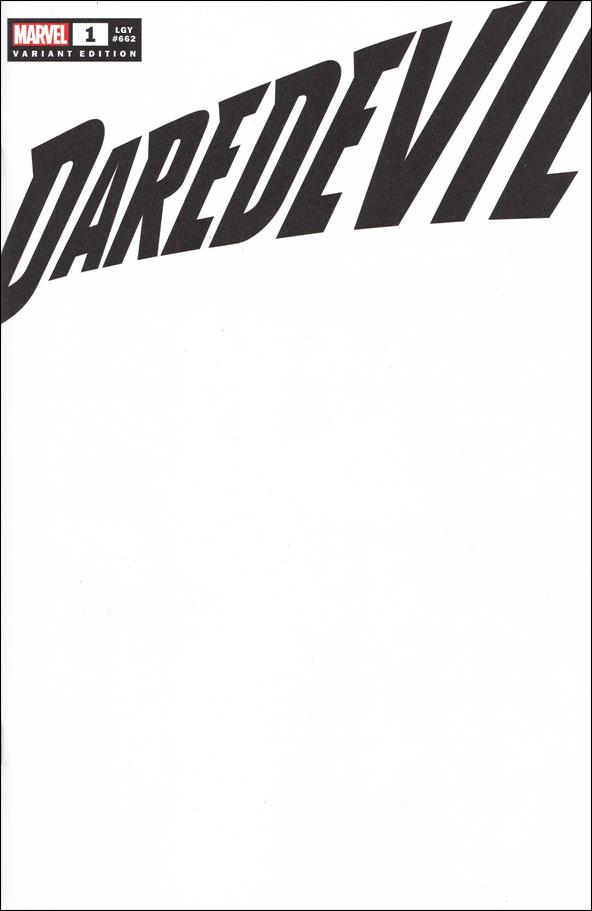 Daredevil (2023) issue 1-B Blank/Sketch Cover