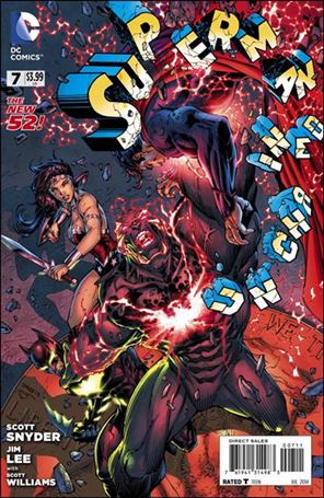 Superman Unchained issue 7 Jim Lee Standard Cover