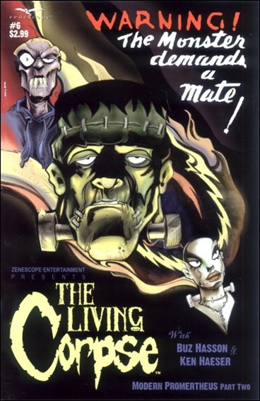 Living Corpse issue 6 Ken Haeser Cover