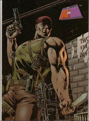 Marvel vs WildStorm (Base Set) card 49 Deathblow/Wolverine