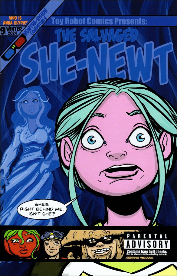Salvaged She-Newt issue 9 Ken Albery Cover