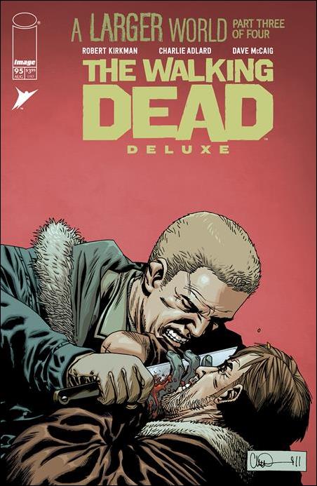 Walking Dead Deluxe issue 95-B Charlie Adlard Cardstock Cover