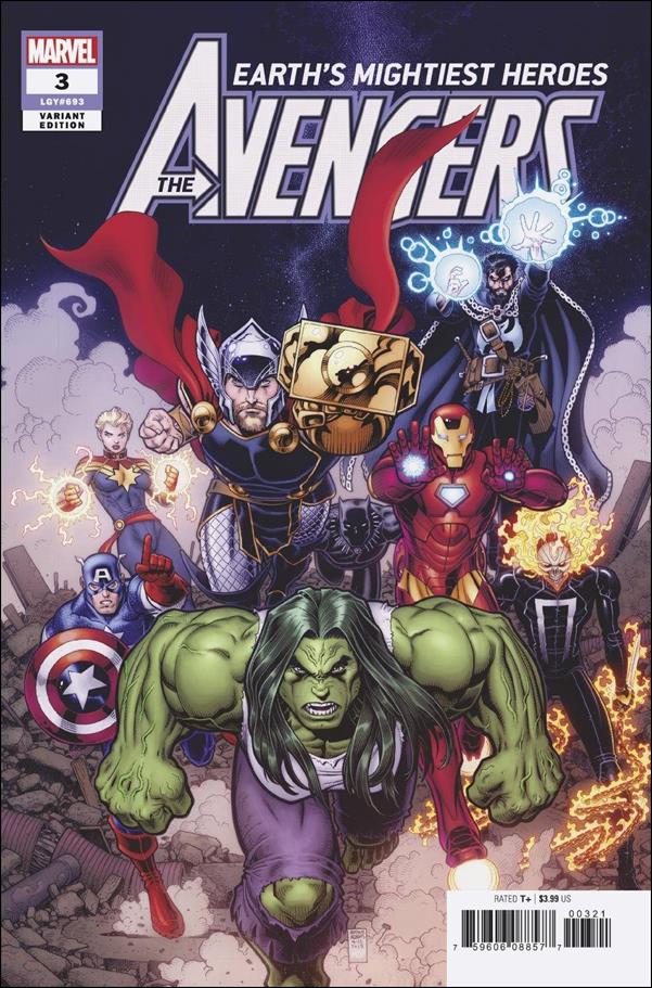Avengers (2018/07) issue 3-B Arthur Adams 1:25 Cover
