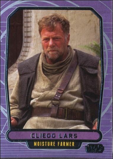 Star Wars Galactic Files (Base Set) card 44 Cliegg Lars Moisture Farmer