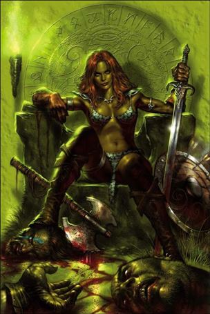 Queen Sonja issue 1-E Lucio Parrillo Virgin Cover