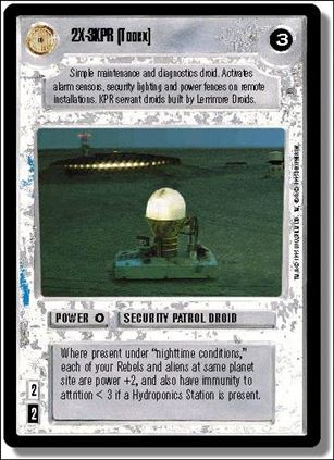 Star Wars: Premiere Limited (Base Set) card 174 2X-3KPR [Tooex]