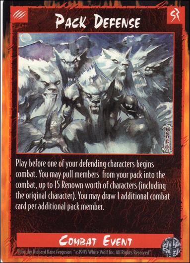 Rage Limited (Base Set) card 191 Pack Defense 