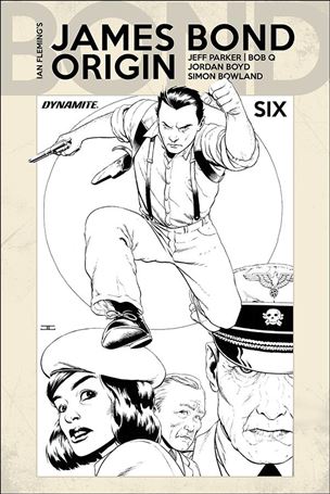 James Bond: Origin issue 6-F John Cassaday 1:10 Black & White Cover