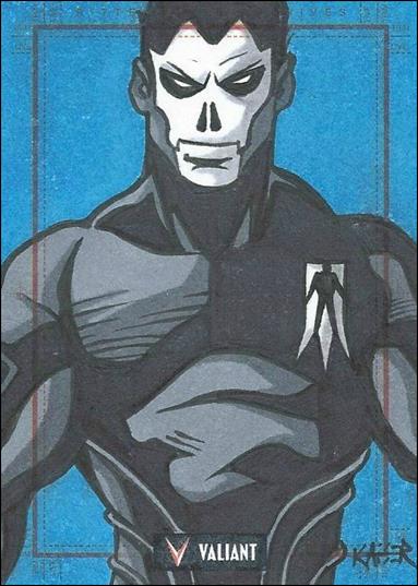 2013 Valiant Comics Preview Trading Card Set (Sketch Card Subset) card BT-02