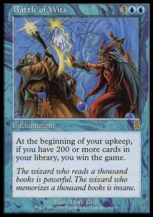 Magic the Gathering: Odyssey (Base Set) card 69 Battle of Wits