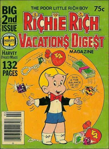 Richie Rich Vacations Digest issue 2