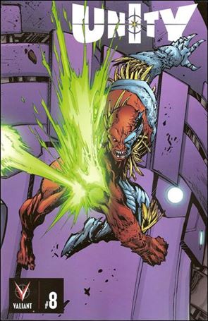 Unity (2013) issue 8-F Diego Bernard Armor Hunters 18-Part Mega-Cover