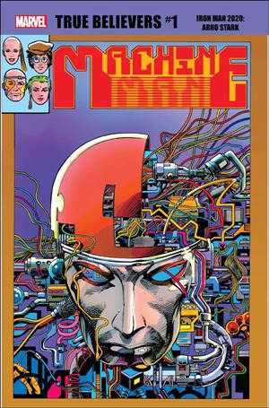 Machine Man (1984) issue 2-B True Believers Edition